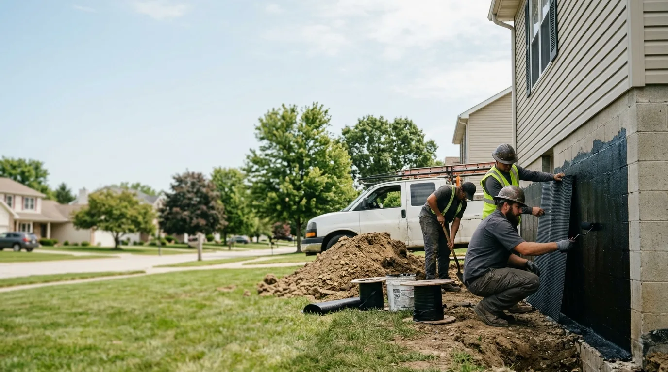Basement Waterproofing in Macksburg, OH near me